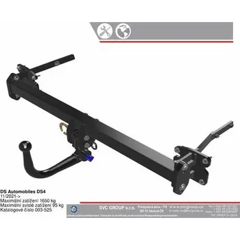 Tažné zařízení Tažné zařízení DS Automobiles DS4 11/2021-> SV 003-525, SVC GROUP