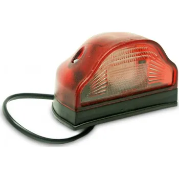 Osvětlení SPZ světlo pro osvětlení RZ LED 12V+24V červené