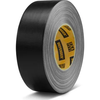 Izolační páska Defender EXA-TAPE BM 50 BULK Černá (Prémiová textilní páska, matná, 50 mm x 50 m)
