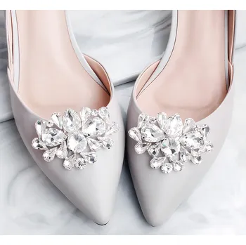 B-TOP Spona na boty s kamínky BRIDAL