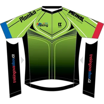 cyklistický dres Kalas Sportswear Cyklistický dres Kalas PRO | VIKING outdoor zelený barevný krátké rukávy Velikost: 6