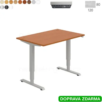 MSR 3M 1200 Hobis Motion Run 120 x 80 x 64,5 až 130,5 cm, paměťový ovladač