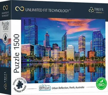 Puzzle Trefl Prime Odraz města Perth 1500 dílků