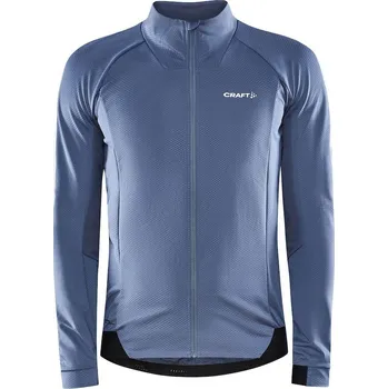 Cyklistické oblečení Pánské cyklo bundy a vesty Craft ADV BIKE SUBZ JACKET modré 1911188-362000 - M | UK 9,5 | US 10,5