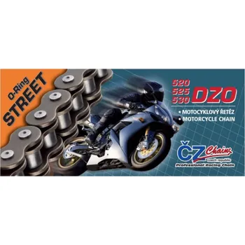 Motodíl CZ hnací řetěz 530 DZX (112 článků) ACTIVE RING (X-RING) chrom do 1200 ccm (43,0 KN) + spojka (CZ hnací řetěz 530 DZX (112 článků) ACTIVE RING (X-RING) chrom do 1200 ccm (43,0 KN) + spojka)