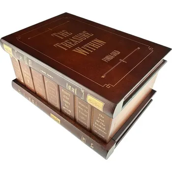 Hlavolam Tajemná krabička z knihovny - dřevěný hlavolam