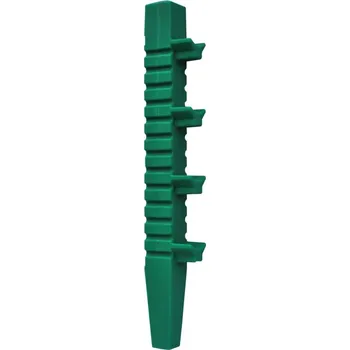 Plastový překážkový stojan na kavalety bez základny pro koně La Gée výška 1,1 m zelený