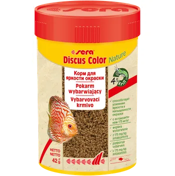Krmivo pro rybičky Sera Discus Color Granules 100ml (Sera Discus Color Nature 100ml)