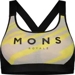 merino podprsenka MONS ROYALE STELLA X-BACK BRA WMNS limelight camo Velikost: XL