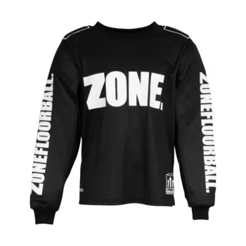 Florbalový dres Zone floorball Goalie sweater UPGRADE SW black/white Brankářský dres XL, černá / bílá