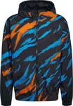 Pánská sportovní bunda adidas TRVL AOP WB černá HE2260 - XXL | UK 12 | US 12,5