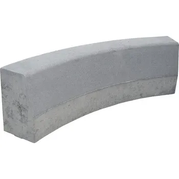 Zahradní obrubník Obrubník betonový obloukový ABO 2-15 IO R1 78 x 25 x 15 cm