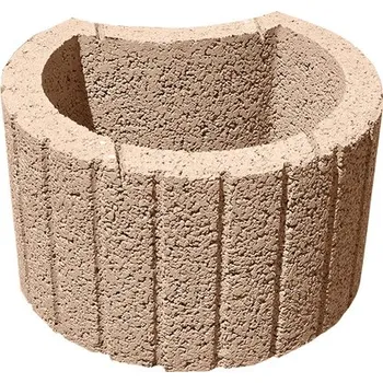 Plot Svahová tvárnice Luna LU-2 50 x 40 x 30 cm hnědá