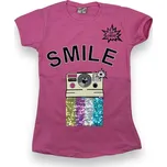 Oliva Dívčí trička s krátkým rukávem MILADA Barva: Růžová, Velikost: 128