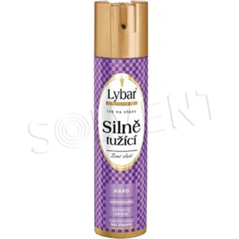 Stylingový přípravek Lybar silně tužící lak na vlasy 75 ml cestovní