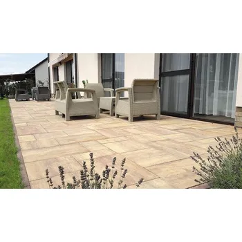 Dlažba Betonová dlažba Citytop Grande Kombi Triomix podzim 6 cm