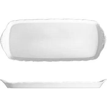 G. Benedikt | Podnos hranatý, bílý, 36,7 cm, Verona