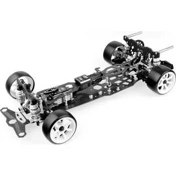 RC model auta BM Racing DRR01-V2 drift podvozek - Set s gyrem a hliníkovým servem