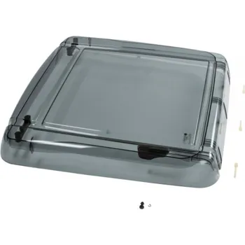 Příslušenství ke karavanu REMIS Náhradní horní kryt k oknu Remi Top Vario II Rozměry výřezu: 400 x 400 mm s madly