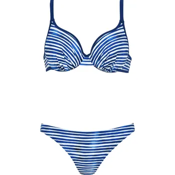 Dámské plavky Dámské plavky dvoudílné Naturana 77037 Barva: modrá, Velikost: 40C