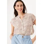 Dámská halenka GARCIA mens shirt ss 1043 sesame velikost XL