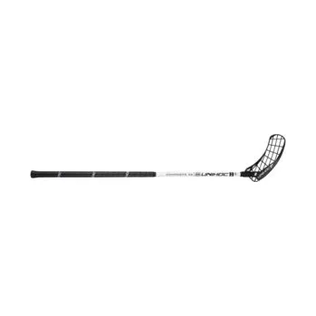 Florbalová hůl Unihoc EPIC COMPOSITE 26 black/white Florbalová hůl černá / bílá, Pravá (pravá ruka dole), 100cm (=110cm)