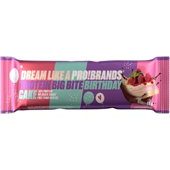 PROBRANDS PROTEIN BAR BIG BITE- birthday cake, 45g