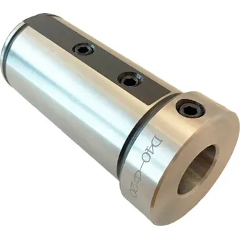 Příslušenstí k soustruhu W-Star D40x10P - Upínací redukční pouzdro D40 průměr nástroje 10mm, plné