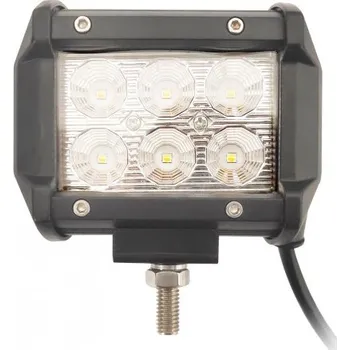 Přídavný světlomet Světlomet LED pracovní 6W + oranžově blikající světlo