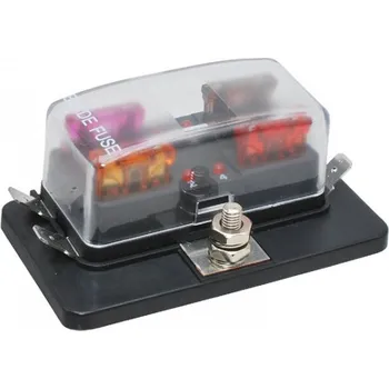 Autopojistky Pojistkové pouzdro pro 4 pojistky