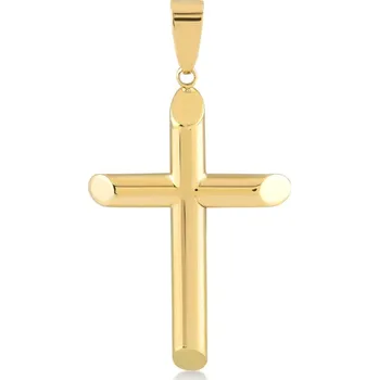 Přívěsek Lillian Vassago Zlatý přívěsek kříž LLV06-GP222