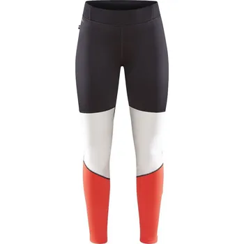 Cyklistické kalhoty Dámské cyklo kraťasy a kalhoty Craft CORE BIKE SUBZ LUMEN WIND TIGHTS W šedé 1912506-992825 - XL | UK 11 1/2 | US 12,5