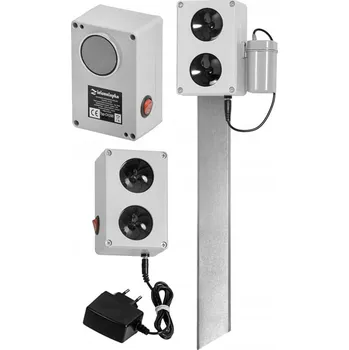 Odpuzovač zvířat B-FARM CH200 ultrazvukový plašič na kuny, myši a potkany