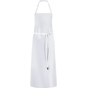 Pracovní zástěra GREIFF Zástěra s laclem Easy-Care, 77 x 100 cm, bílá