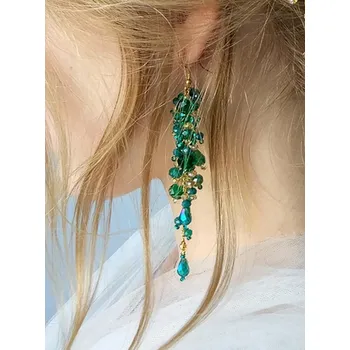 Souprava šperků B-TOP Dámské náušnice s krystalky