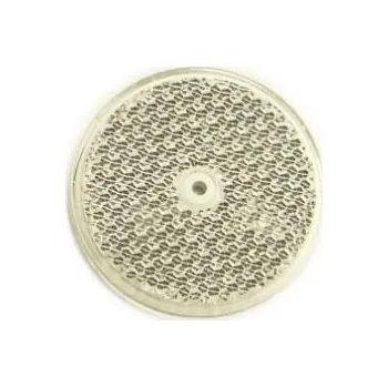 odrazka bílá s otvorem uprostřed