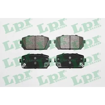 Brzdová destička Sada brzdových destiček, kotoučová brzda LPR 05P1416