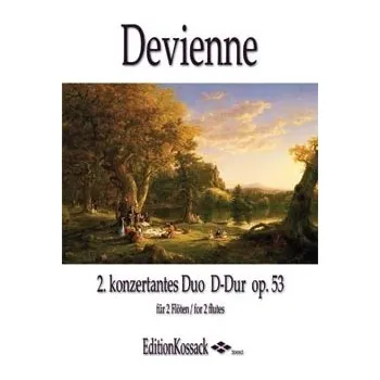 Konzertantes Duo 2 D Op. 53 - pro dvě příčné flétny
