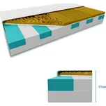 Sendvičová matrace VISCO MEMORY 17cm 120 x 200 cm Ochrana matrace: VČETNĚ chrániče matrace