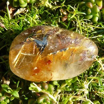 Rutil v křišťálu Varianty: A