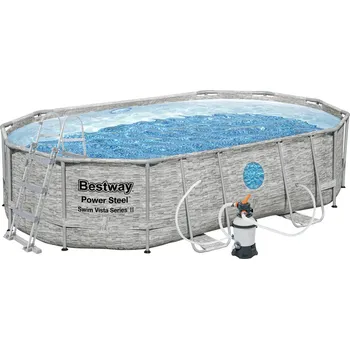 Bestway Power Steel Stacked Stone Swim…