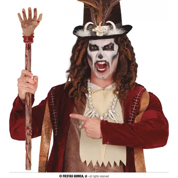 Karnevalový kostým Guirca Odnímatelná hůl s rukou 70 cm