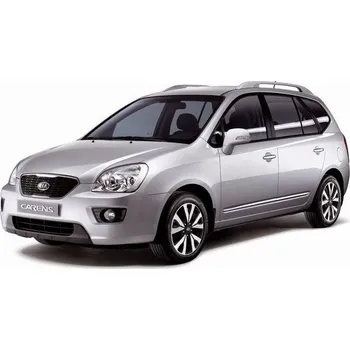 Nosič kol Příčníky Modula Oval Bar Closed Rail Black Kia Carens 2007-2012 s integrovanými podélníky