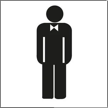 Samolepící etiketa Samolepicí etiketa "WC páni", APLI 836