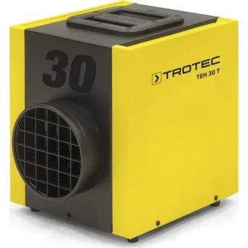 Průmyslové topidlo Elektrické topidlo TEH 30 T Trotec - 3,3 kW, s termostatem a s možností připojení hadice (Profesionální elektrický ohřívač TEH 30 T Trotec, vřele doporučeno pro mnoho profesionálních prací)