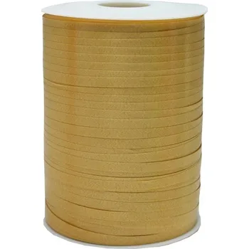 Stuha Ozdobná stuha vánoční - zlatá / 500m