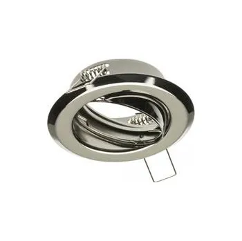 Svítidlo GTV Stropní bodové svítidlo PARMA III, IP20, kulaté, černé chromované, úhlově nastavitelné