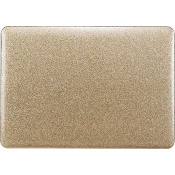 Pouzdro na mobilní telefon Třpytivý kryt s černou spodní částí pro MacBook Pro 16" (A2141) - zlatý