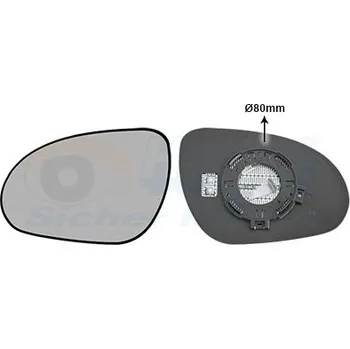 Autosklo Sklo do zrcátka, vnější zrcátko VAN WEZEL 8207835