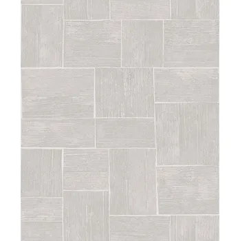 Tapeta Geometrická vliesová tapeta na zeď, šedá, SPI303, Spirit of Nature, The Texture Book, Khroma by Masureel